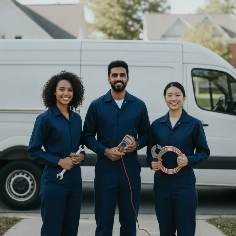 HVAC team in Warrington